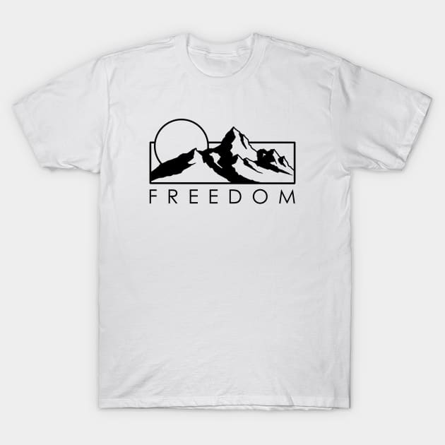 FREEDOM T-Shirt by underhaze